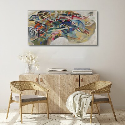 Tableau toile imprimée Abstraction de Vasily Kandinsky