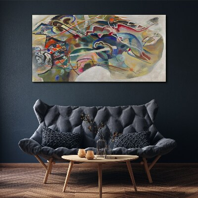 Tableau toile imprimée Abstraction de Vasily Kandinsky