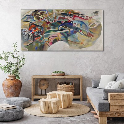 Tableau toile imprimée Abstraction de Vasily Kandinsky
