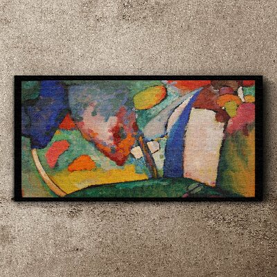 Tableau sur toile Abstraction en cascade de Kandinsky
