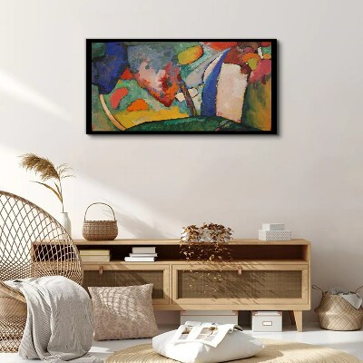 Tableau sur toile Abstraction en cascade de Kandinsky