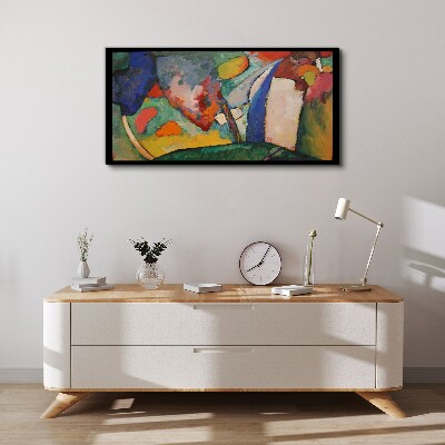 Tableau sur toile Abstraction en cascade de Kandinsky