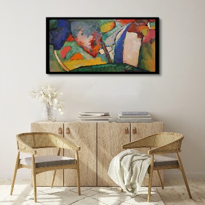 Tableau sur toile Abstraction en cascade de Kandinsky