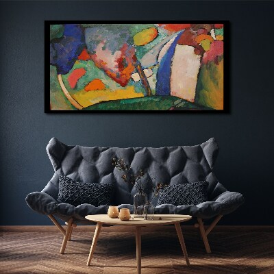 Tableau sur toile Abstraction en cascade de Kandinsky