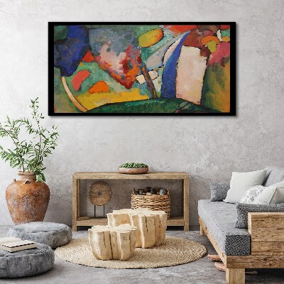 Tableau sur toile Abstraction en cascade de Kandinsky