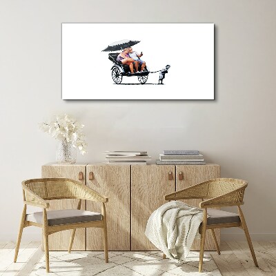 Tableau sur toile Voyage dans le temps