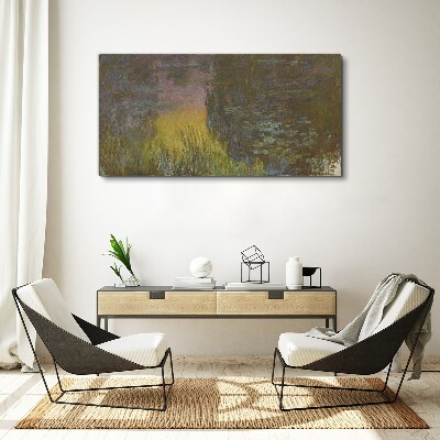 Tableau sur toile Reflet doré dans l'eau