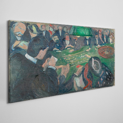 Tableau toile imprimée Jeu de poker