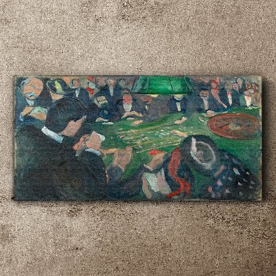 Tableau toile imprimée Jeu de poker