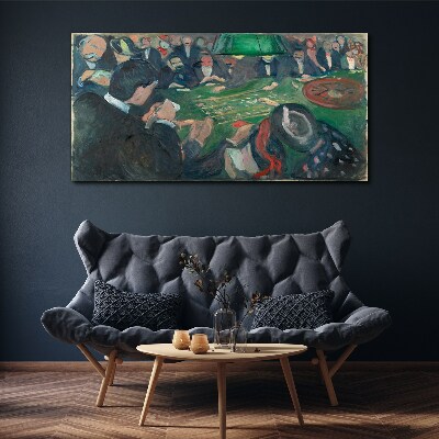 Tableau toile imprimée Jeu de poker