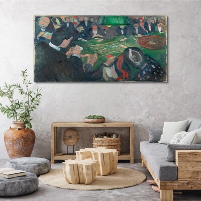 Tableau toile imprimée Jeu de poker