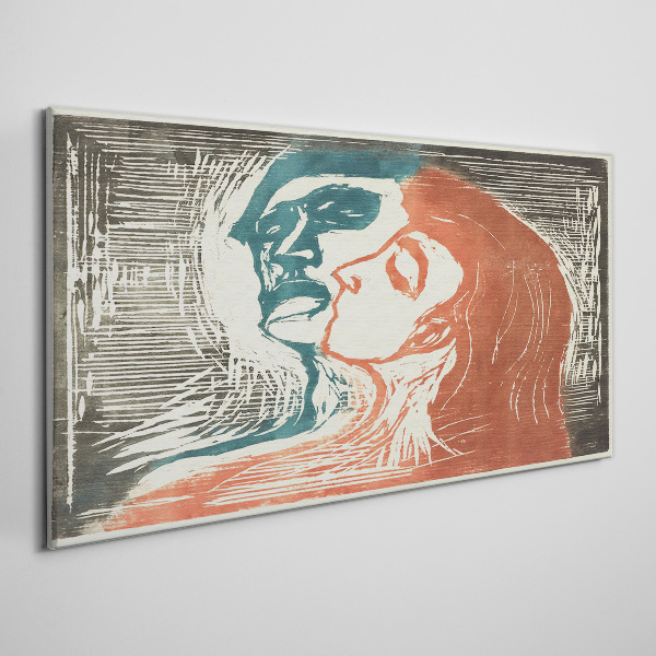 Tableau imprimé sur toile Un regard intime sur les émotions