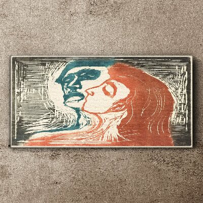 Tableau imprimé sur toile Un regard intime sur les émotions