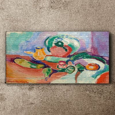Tableau sur toile Nature morte en couleur