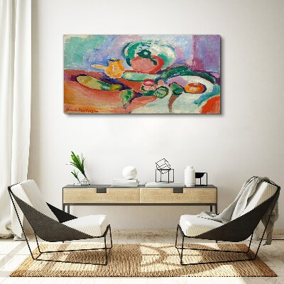 Tableau sur toile Nature morte en couleur