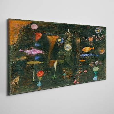 Tableau imprimé sur toile Le monde fantastique des créatures sous-marines
