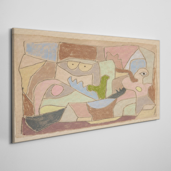 Tableau toile imprimée Paysage abstrait d'émotions