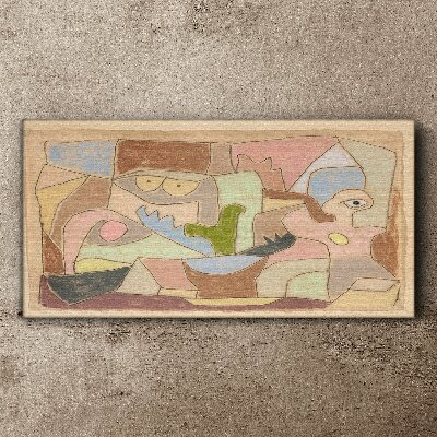 Tableau toile imprimée Paysage abstrait d'émotions