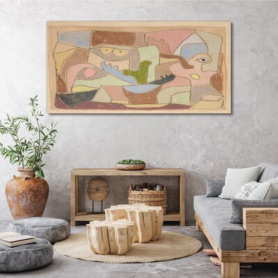 Tableau toile imprimée Paysage abstrait d'émotions