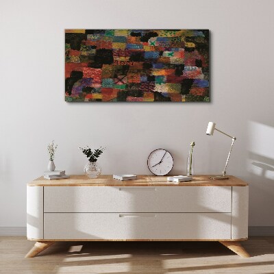 Tableau sur toile Mosaïques colorées