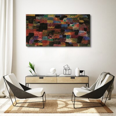 Tableau sur toile Mosaïques colorées