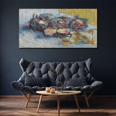 Tableau sur toile Légumes sur la table