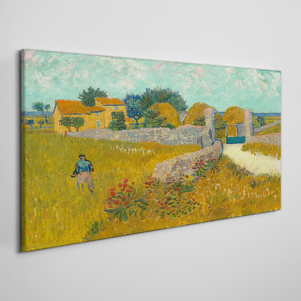 Tableau toile imprimée Paysages ruraux au soleil