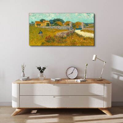 Tableau toile imprimée Paysages ruraux au soleil