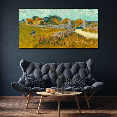 Tableau toile imprimée Paysages ruraux au soleil