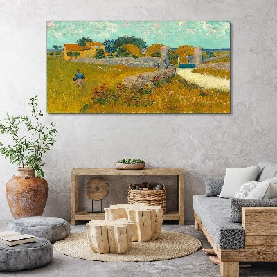 Tableau toile imprimée Paysages ruraux au soleil