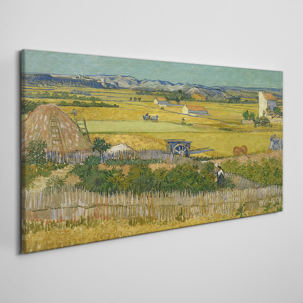 Tableau sur toile Champ de blé