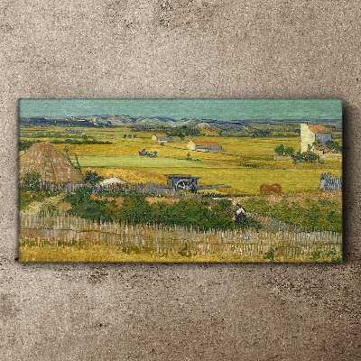 Tableau sur toile Champ de blé