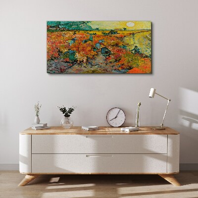 Tableau sur toile Les cueilleurs de blé
