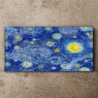 Tableau toile imprimée Nuit étoilée