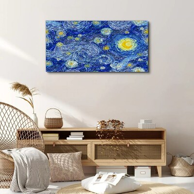 Tableau toile imprimée Nuit étoilée