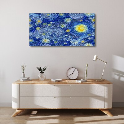 Tableau toile imprimée Nuit étoilée