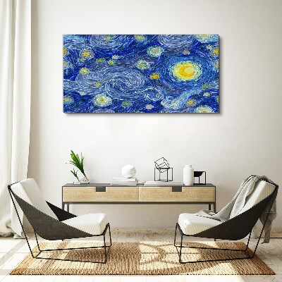 Tableau toile imprimée Nuit étoilée