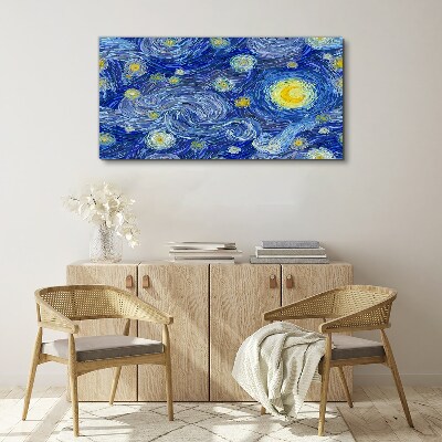 Tableau toile imprimée Nuit étoilée