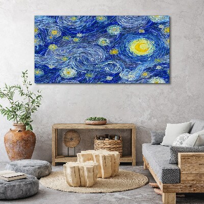 Tableau toile imprimée Nuit étoilée