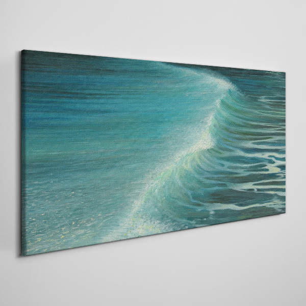 Tableau sur toile Vagues calmes de l'océan