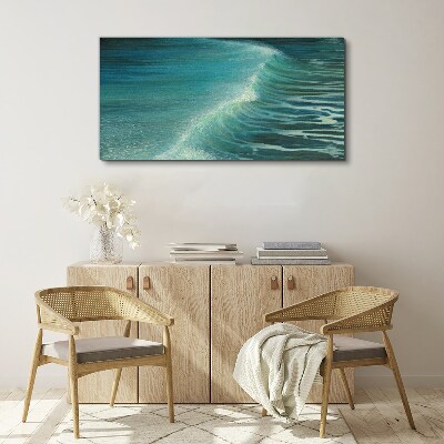 Tableau sur toile Vagues calmes de l'océan