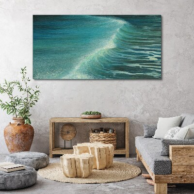 Tableau sur toile Vagues calmes de l'océan