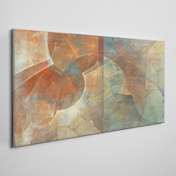 Tableau sur toile Composition abstraite en couleurs