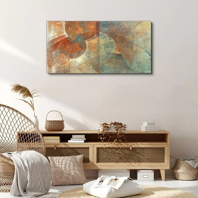 Tableau sur toile Composition abstraite en couleurs