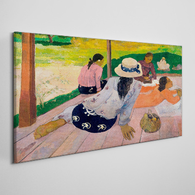 Tableau toile imprimée Détendez-vous sous les tropiques