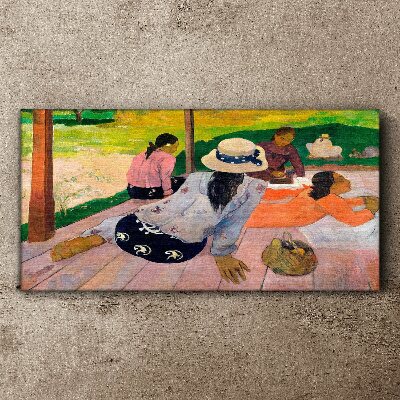 Tableau toile imprimée Détendez-vous sous les tropiques