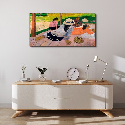 Tableau toile imprimée Détendez-vous sous les tropiques
