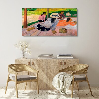 Tableau toile imprimée Détendez-vous sous les tropiques