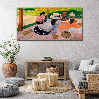 Tableau toile imprimée Détendez-vous sous les tropiques