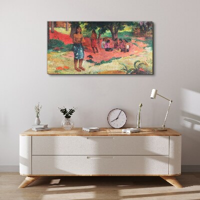 Tableau imprimé sur toile Une scène de la vie à Hawaï